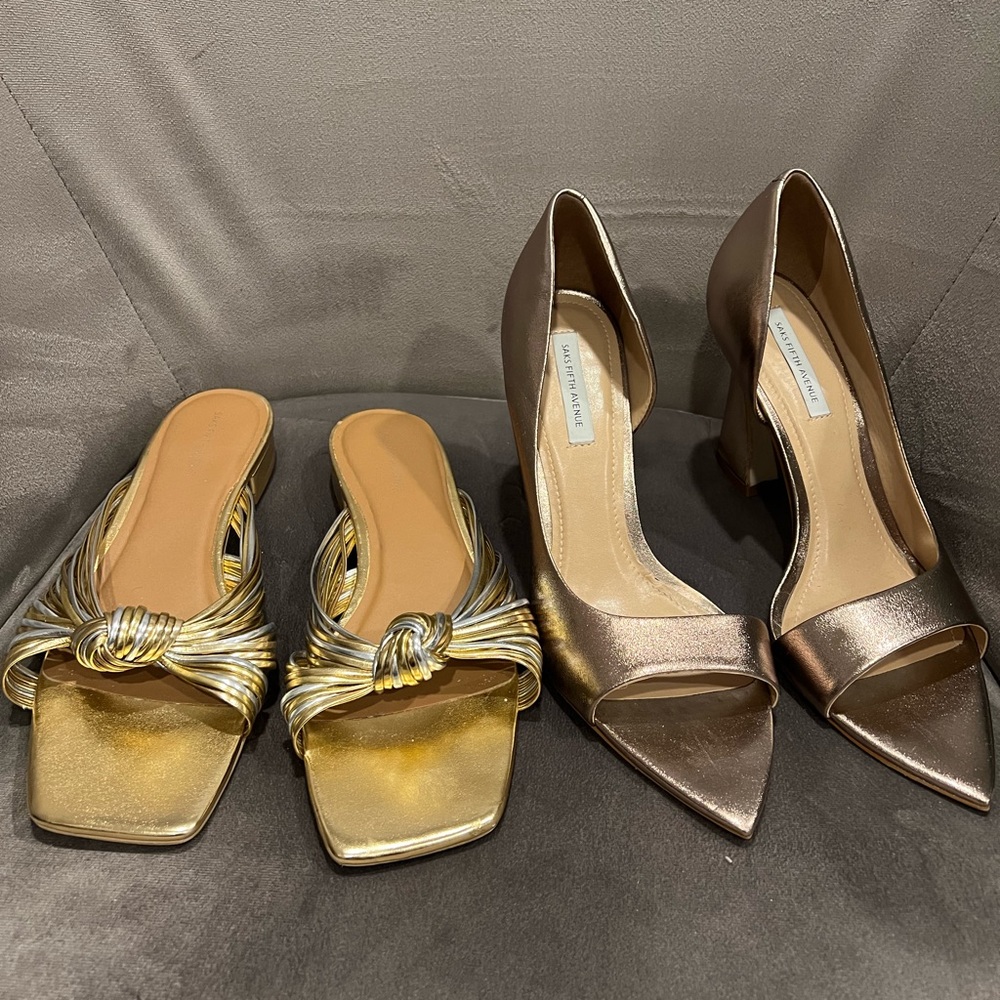 Gorgeous Like New Saks Fifth Avenue Shoes